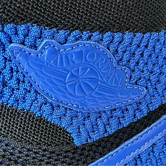 Nike Air Jordan 1 Retro High Flynit ‘Royal’ - Men’s SIZE 11 - Picture 4 of 16